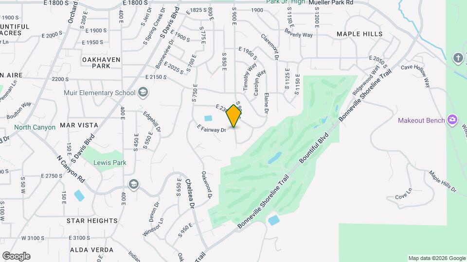 2466 Green Oaks Dr Map and Location Details