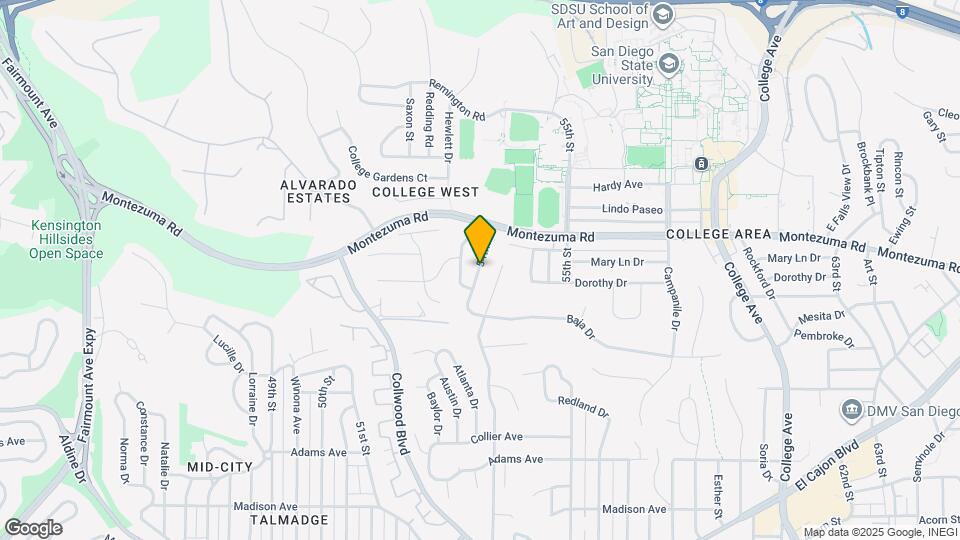 5016 54th St Map and Location Details