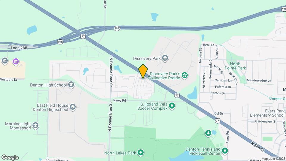 3537 Brentwood Dr Map and Location Details
