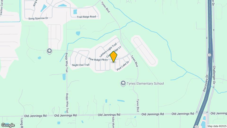 4723 Pine Lake Dr Map and Location Details