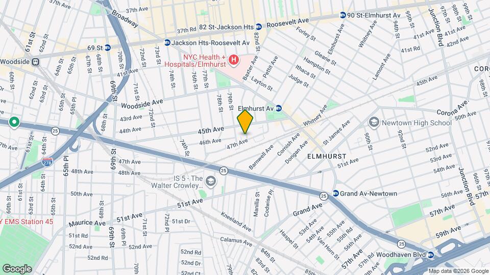 4526 80th St Map and Location Details