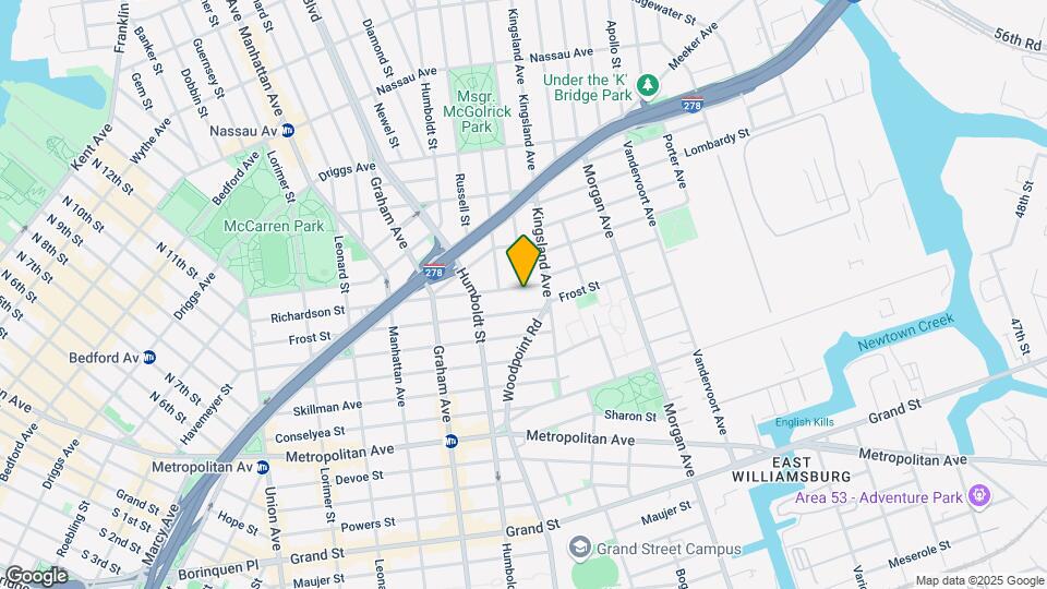 238 Richardson St Map and Location Details