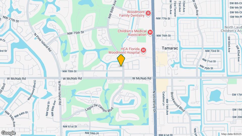 8009 NW 71st Ct Map and Location Details
