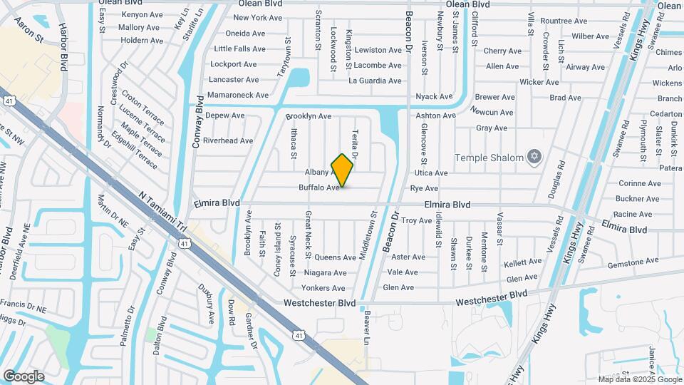 22353 Buffalo Ave Map and Location Details