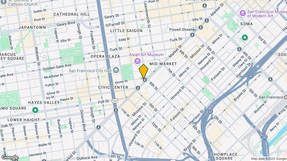 1 Grove St Map and Location Details