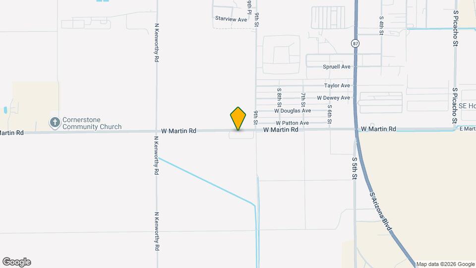 931 W Martin Rd Mapa y Detalles de la Ubicación