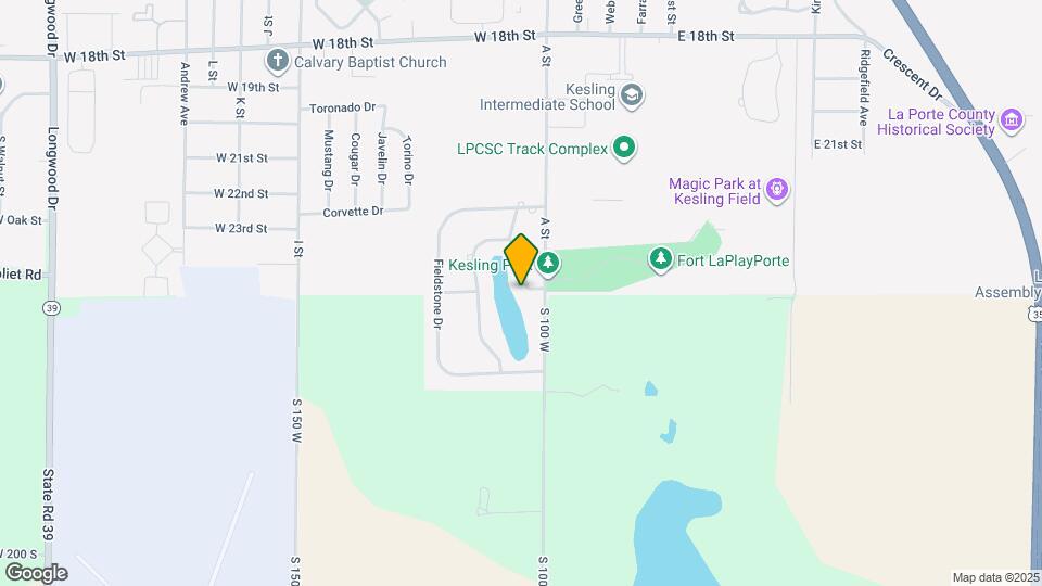 103 Willow Bend Dr Mapa y Detalles de la Ubicación