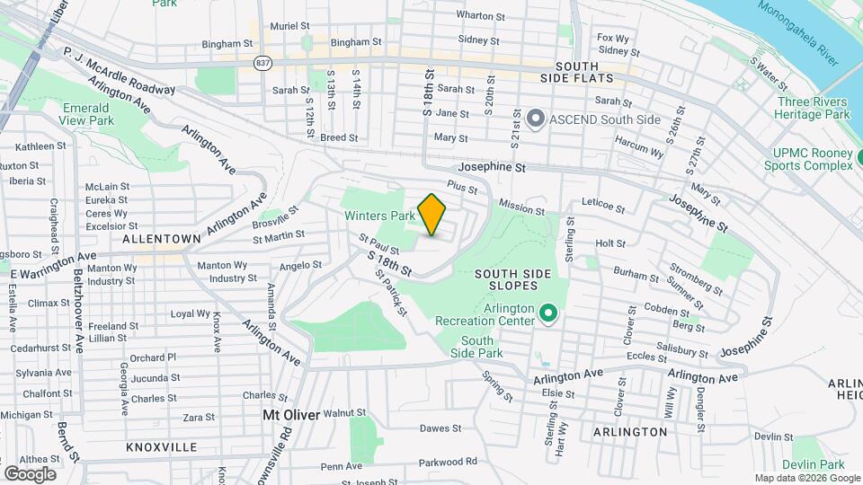 1916 Shamokin St Map and Location Details