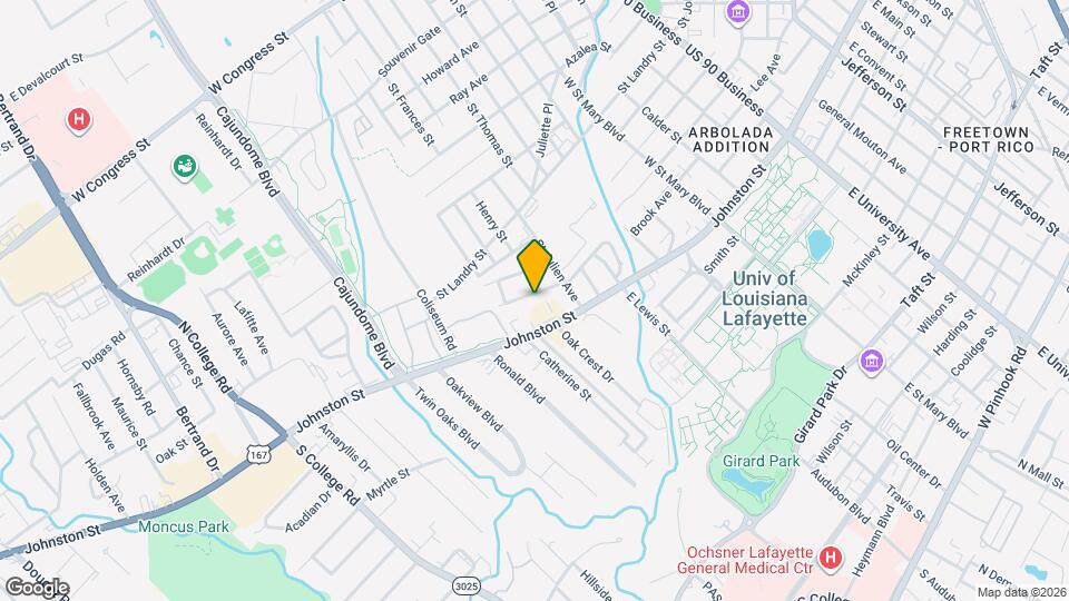 205 St Michael St Map and Location Details