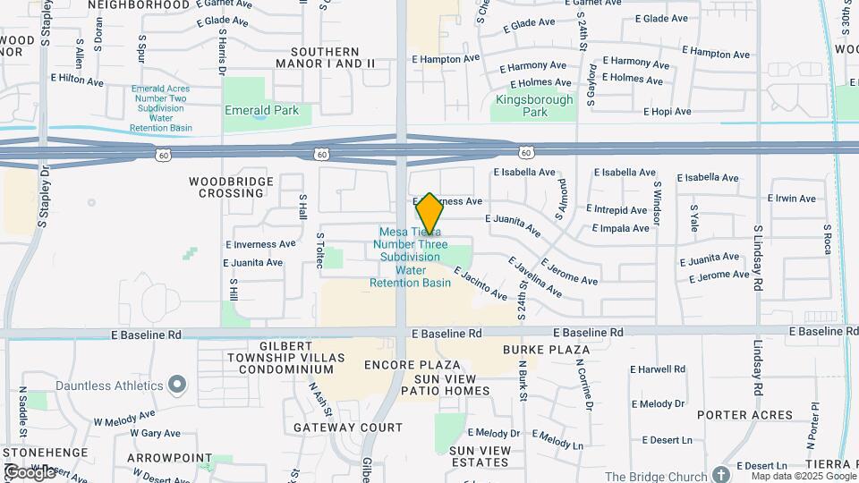 2043 E Jerome Ave Map and Location Details