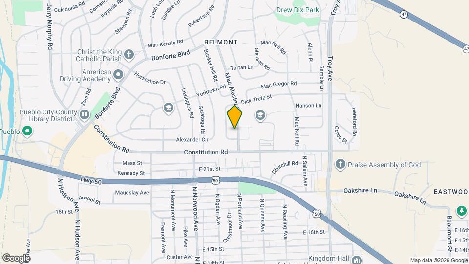 9 Macalester Rd Map and Location Details