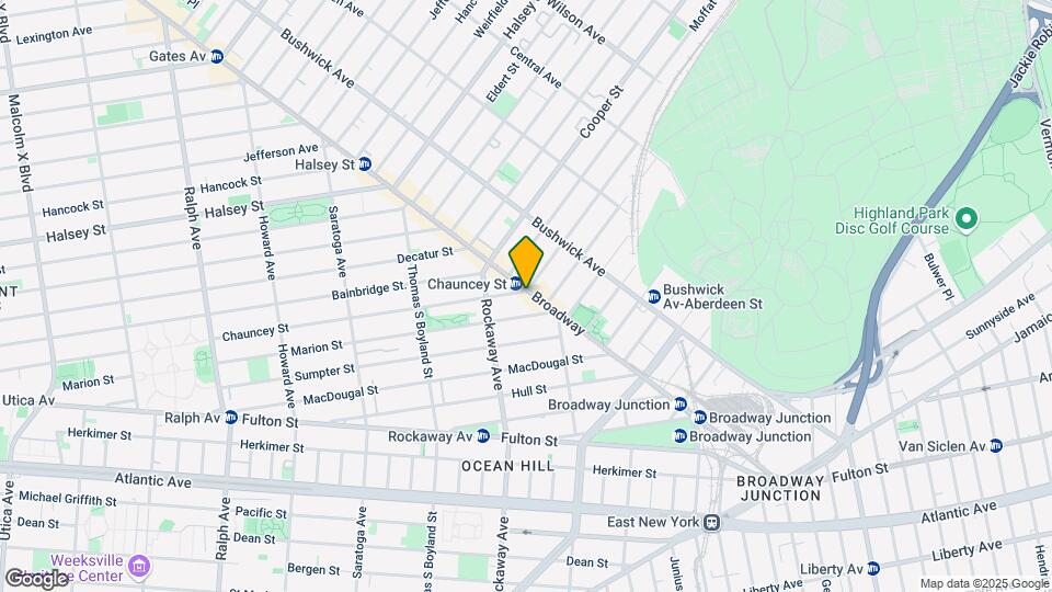 546 Chauncey St Map and Location Details