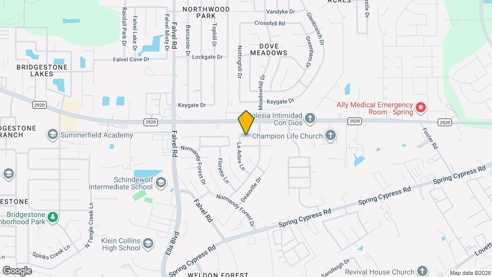 3423 La Seine Ln Map and Location Details