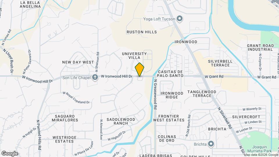 2616 Ironcrest Dr W Map and Location Details