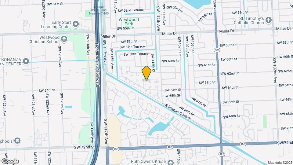 11341 SW 63rd Terrace Map and Location Details