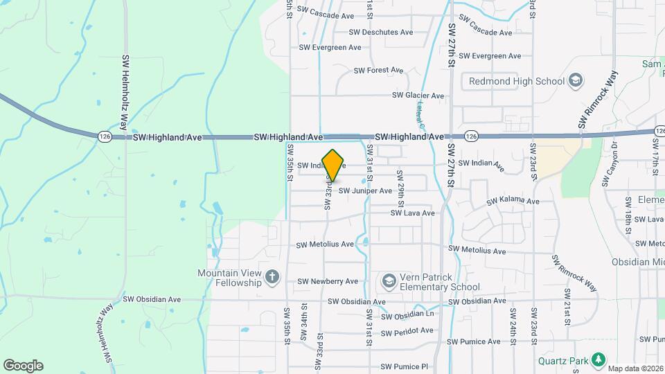 3243 SW Juniper Ave Map and Location Details