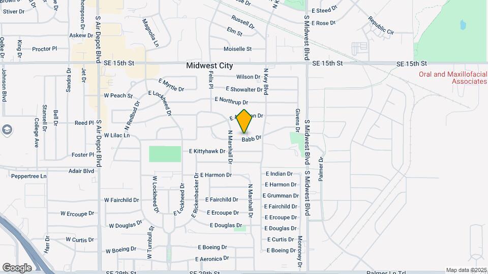 417 Babb Dr Map and Location Details