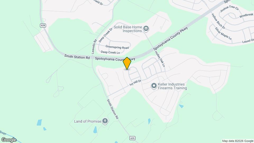 9537 Evergreen Circle Map and Location Details