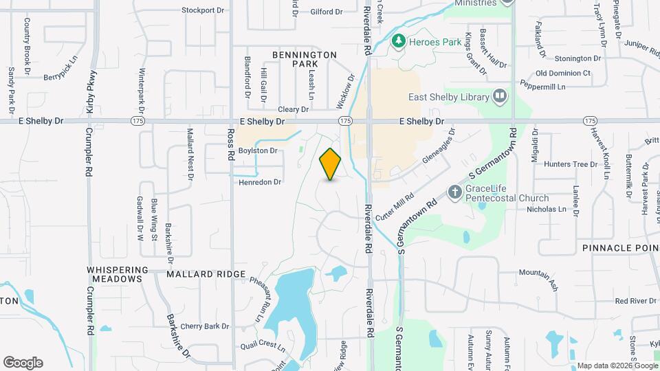 4815 Beaconfield Cove Map and Location Details