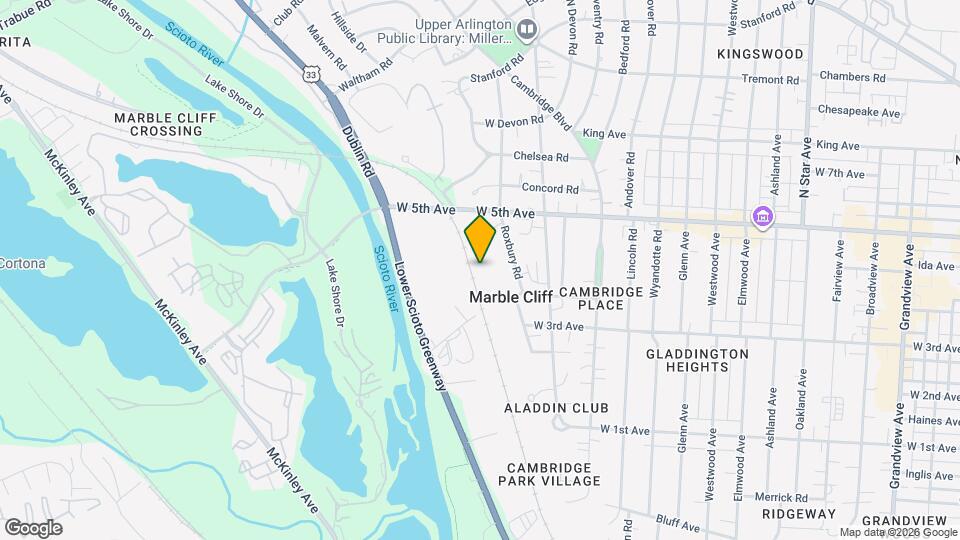1579 Roxbury Rd Map and Location Details