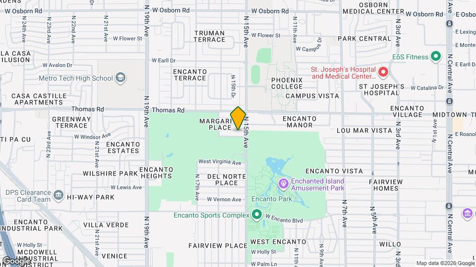 1514 W Windsor Ave Map and Location Details