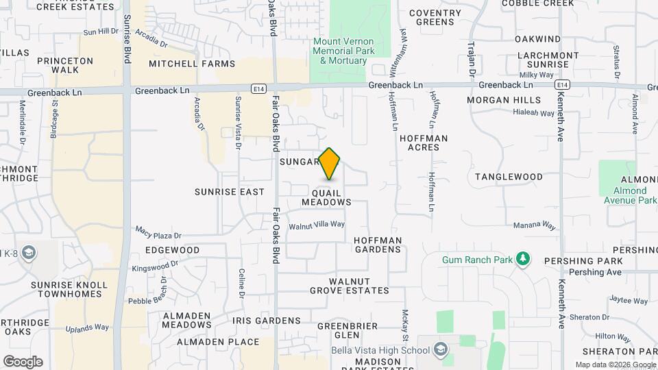 5943 Moss Creek Cir Map and Location Details