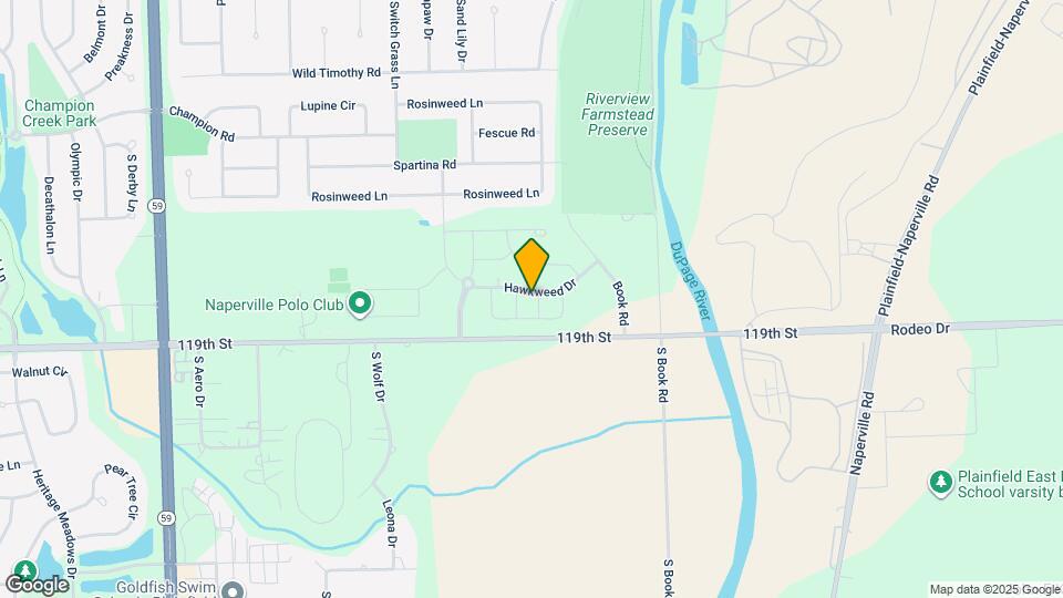 5931 Hawkweed Dr Map and Location Details