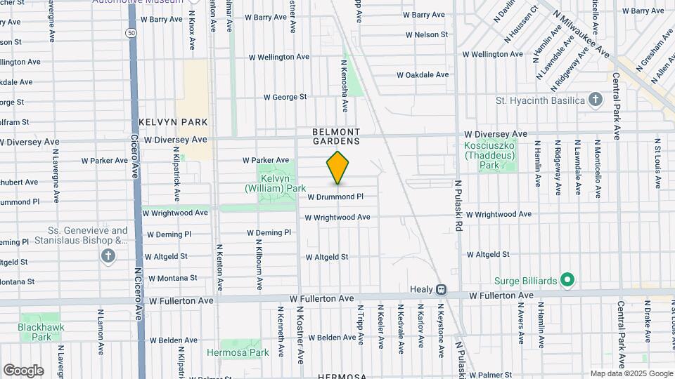 2648 N Kildare Ave Map and Location Details
