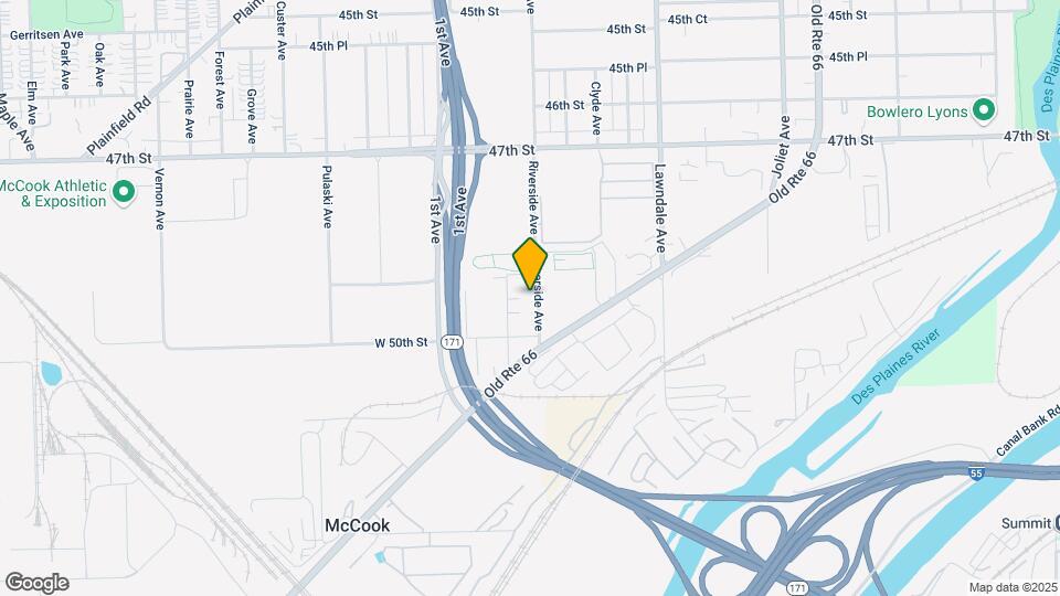 4916 Riverside Dr Mapa y Detalles de la Ubicación