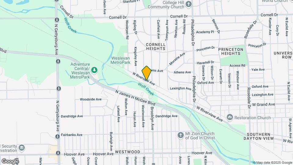 3204-3222 W Riverview Ave Map and Location Details