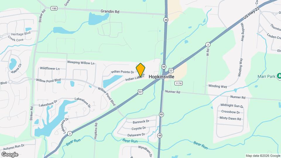 361 Indian Lake Dr Map and Location Details