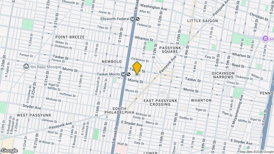 1631 S Clarion St Map and Location Details
