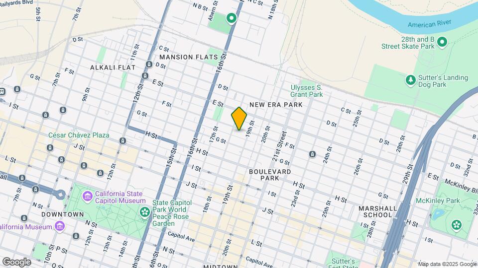 1816 F St Map and Location Details
