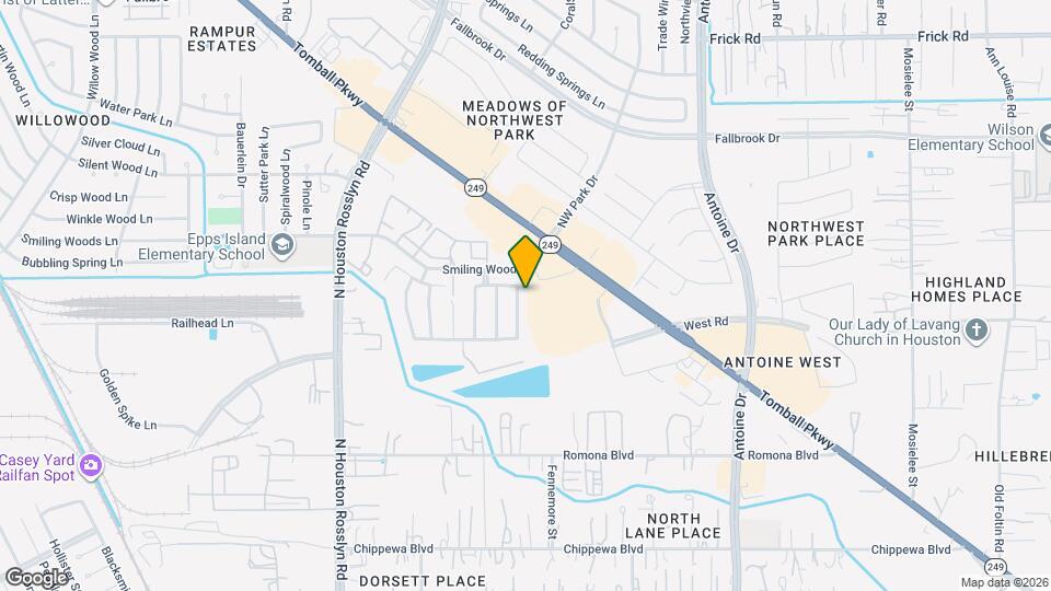 12650 Redbud Villa Lane Map and Location Details