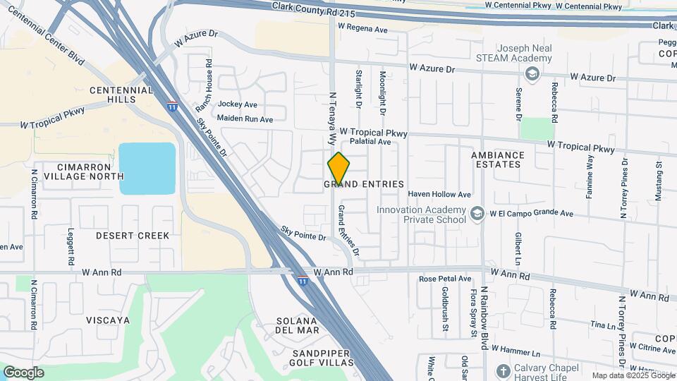 7241 Grand Palace Ave Map and Location Details