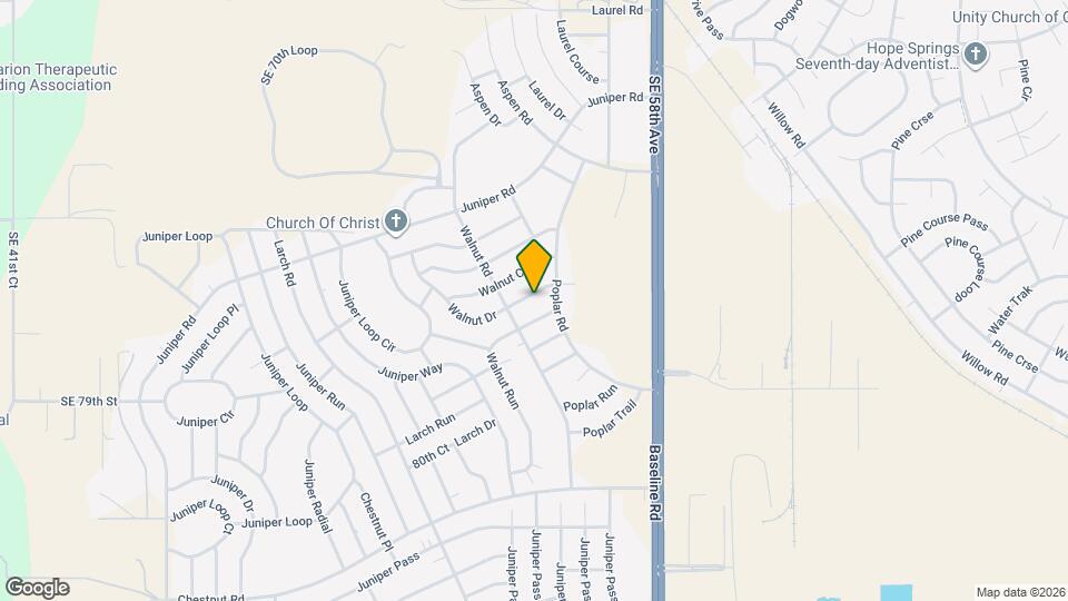 88 Walnut Dr Map and Location Details