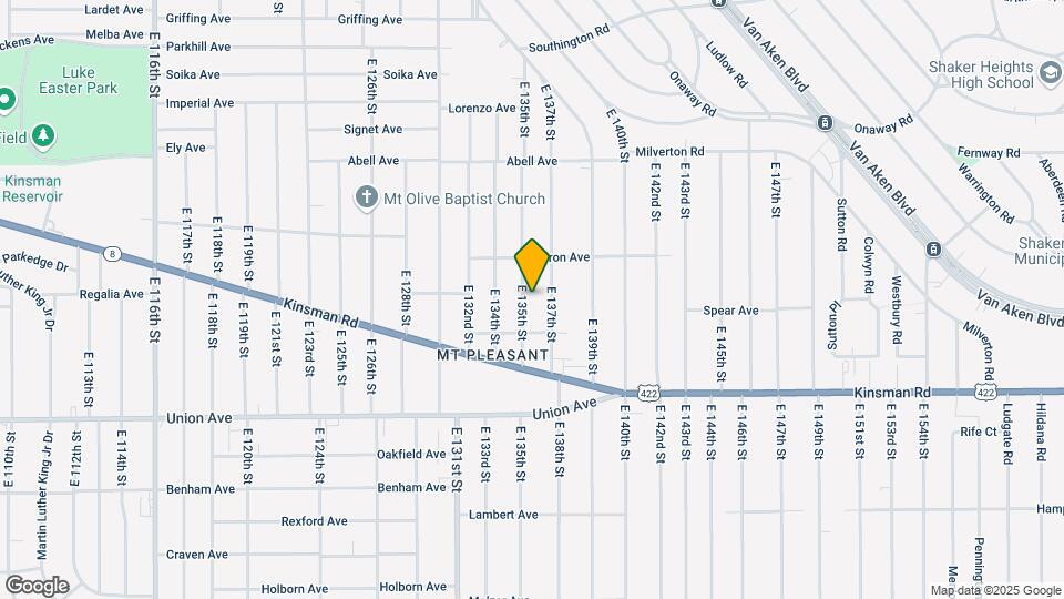 3377 E 135th St Map and Location Details