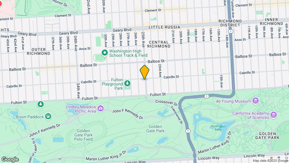 801 25th Ave Mapa y Detalles de la Ubicación