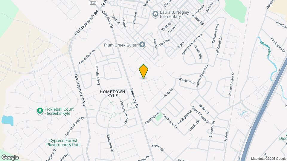 1020 Patton Path Mapa y Detalles de la Ubicación