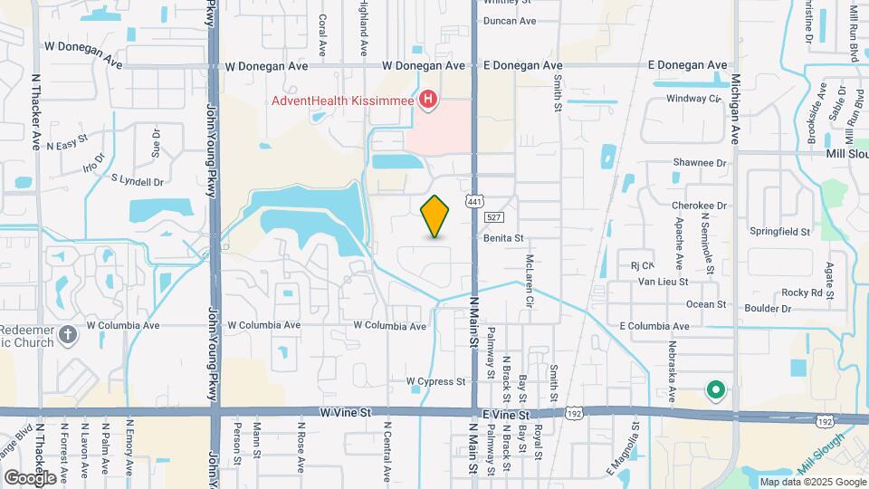 206 Poinciana Cir Mapa y Detalles de la Ubicación