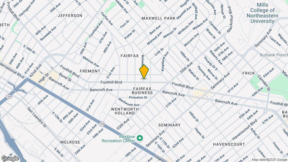 5338 Belvedere St Mapa y Detalles de la Ubicación