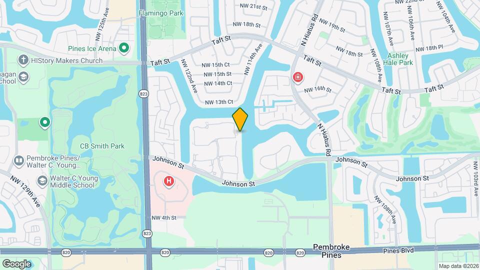 11705 NW 12th St Map and Location Details