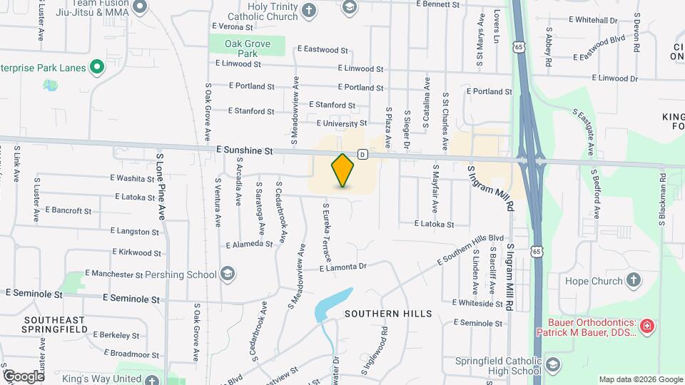 2923 E Eastmoor Dr Map and Location Details