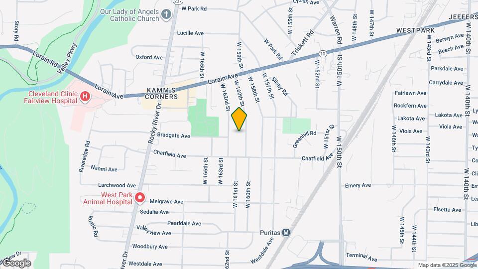 3942 W 160th St Map and Location Details