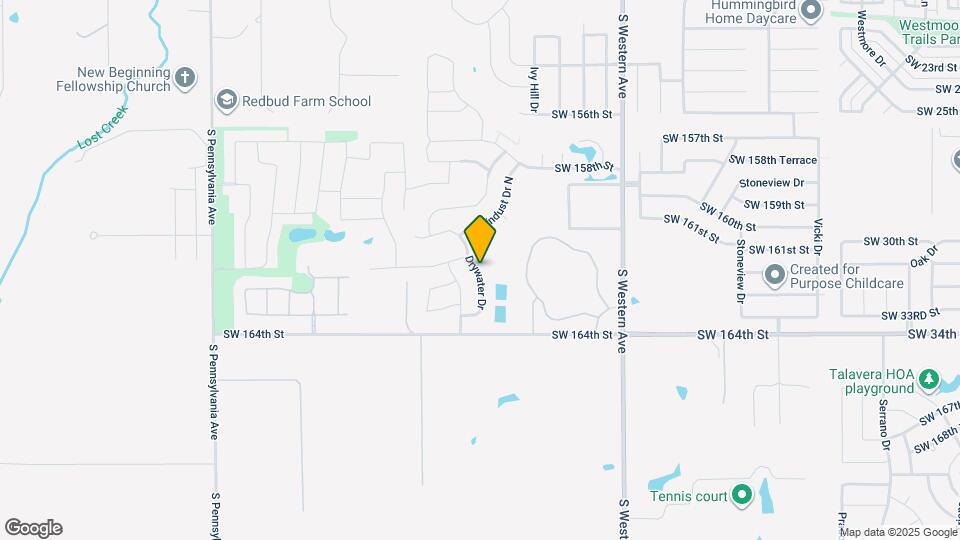 16316 Drywater Dr Map and Location Details