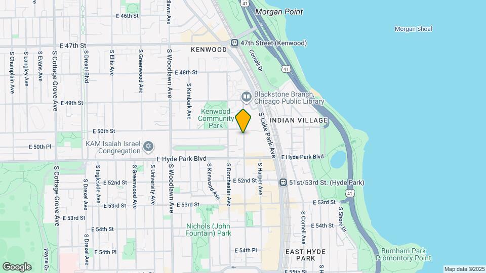5026 S Blackstone Ave, Unit 101 Map and Location Details