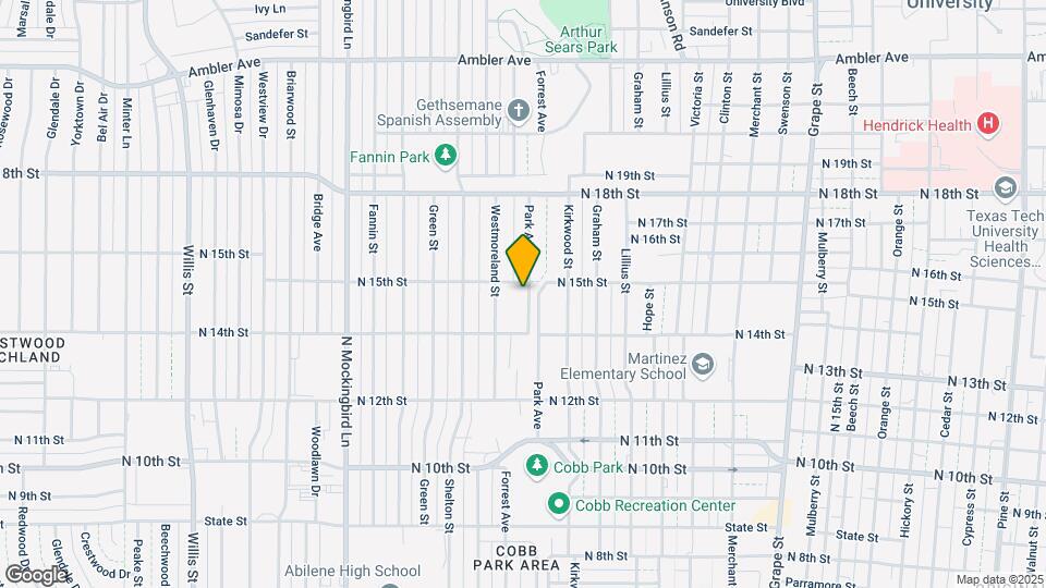 1466 Park Ave Map and Location Details