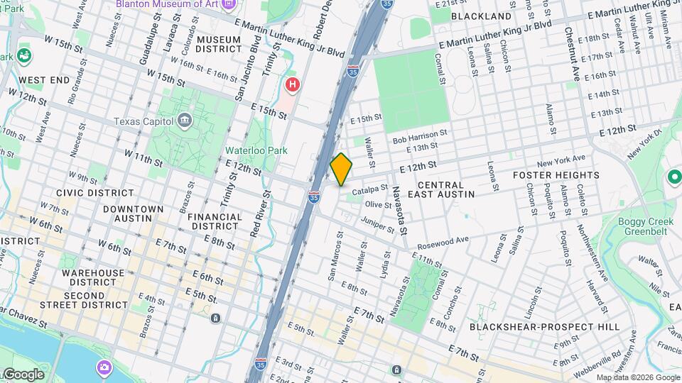 904 Catalpa St Map and Location Details