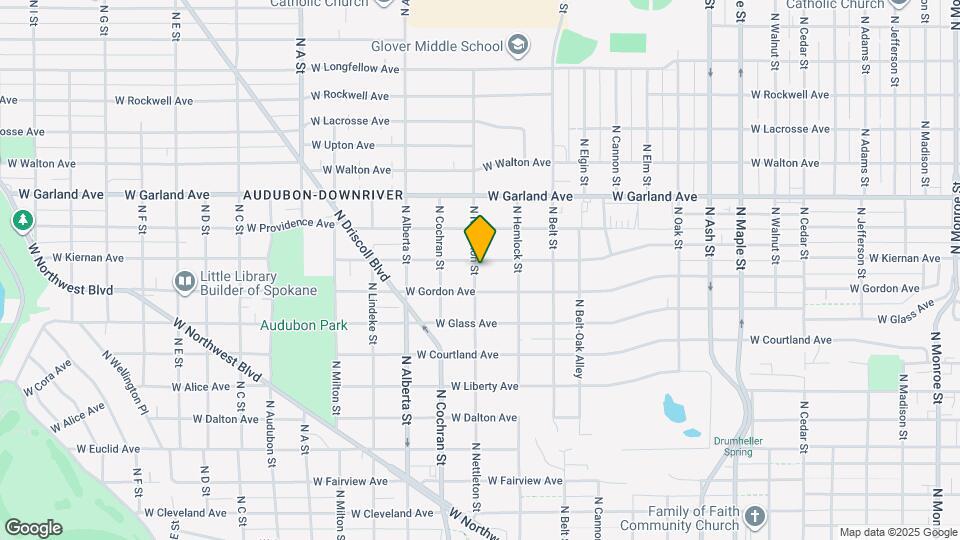 2337 W Kiernan Ave Map and Location Details