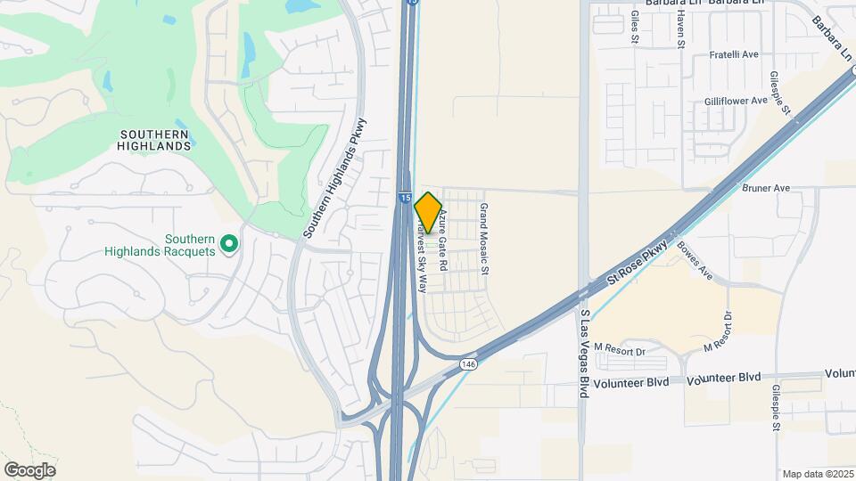 2849 Desert Mosaic Ln Map and Location Details